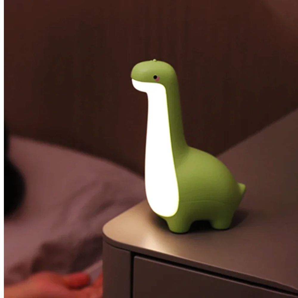 Dinosaur Night Light – Eye Protection Bedside Lamp with Timer