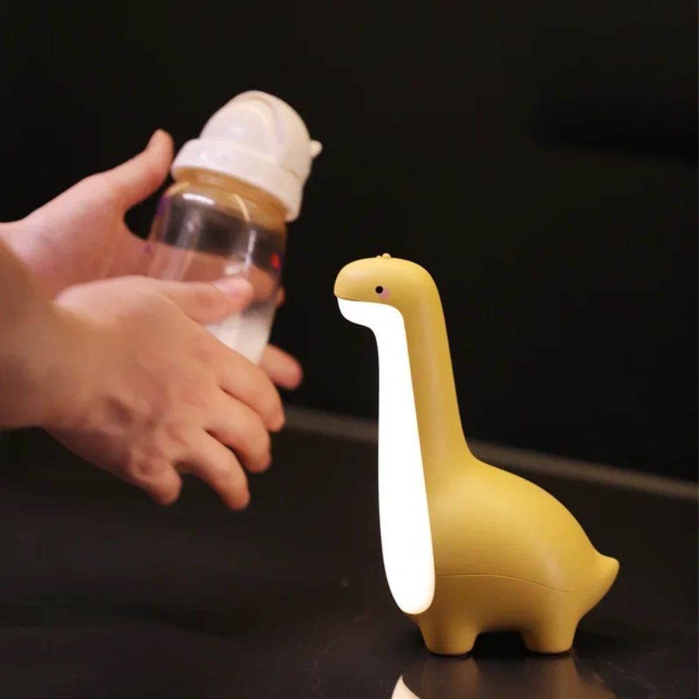 Dinosaur Night Light – Eye Protection Bedside Lamp with Timer