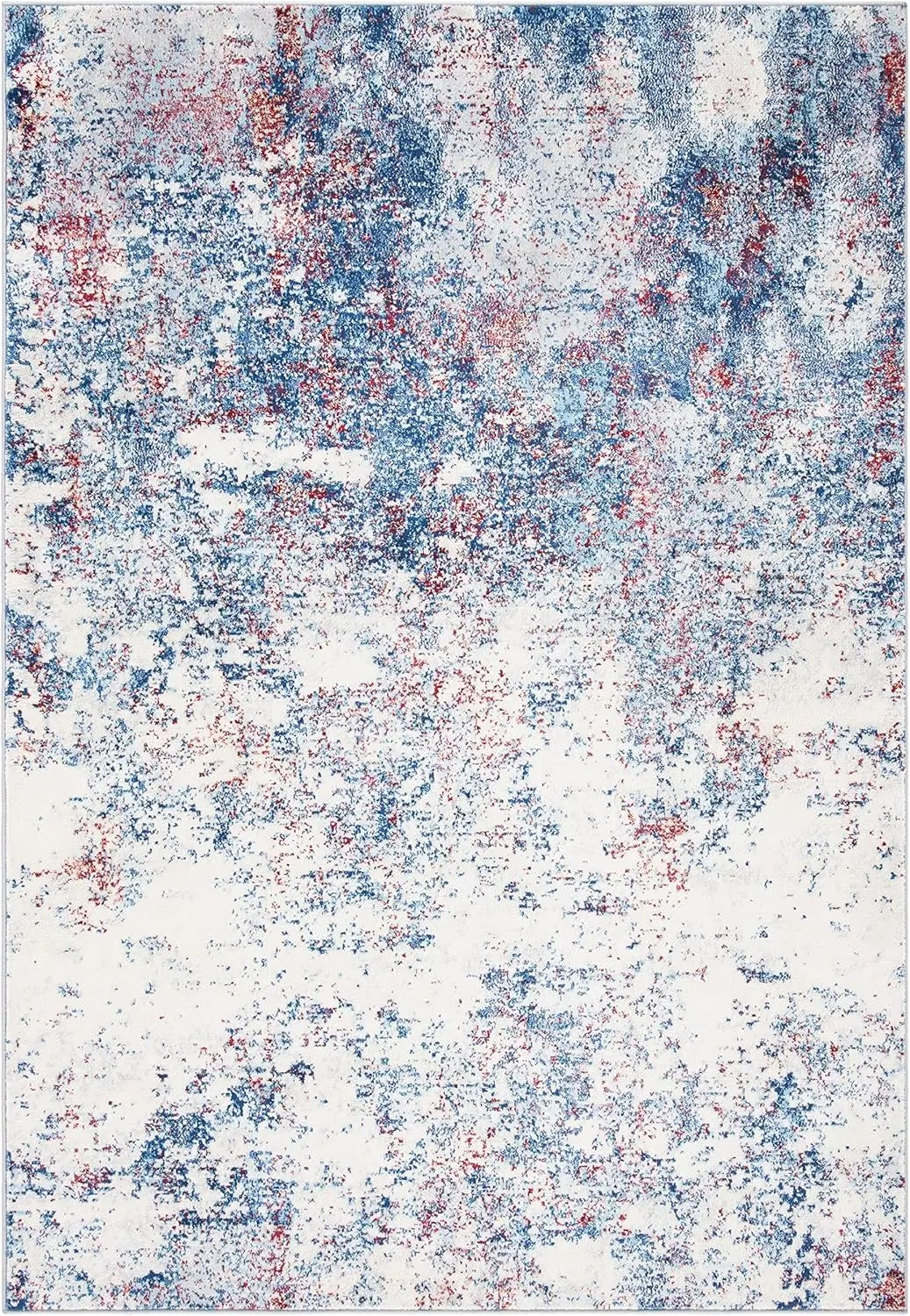 Brentwood Collection Soft Flannel Rug – Modern Style for Living Room & Bedroom