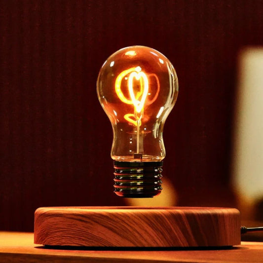 Magnetic Floating Desk Lamp – Automatic Rotating Levitating Light