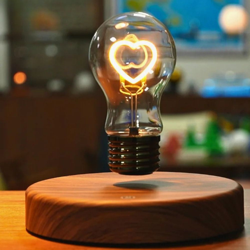 Magnetic Floating Desk Lamp – Automatic Rotating Levitating Light