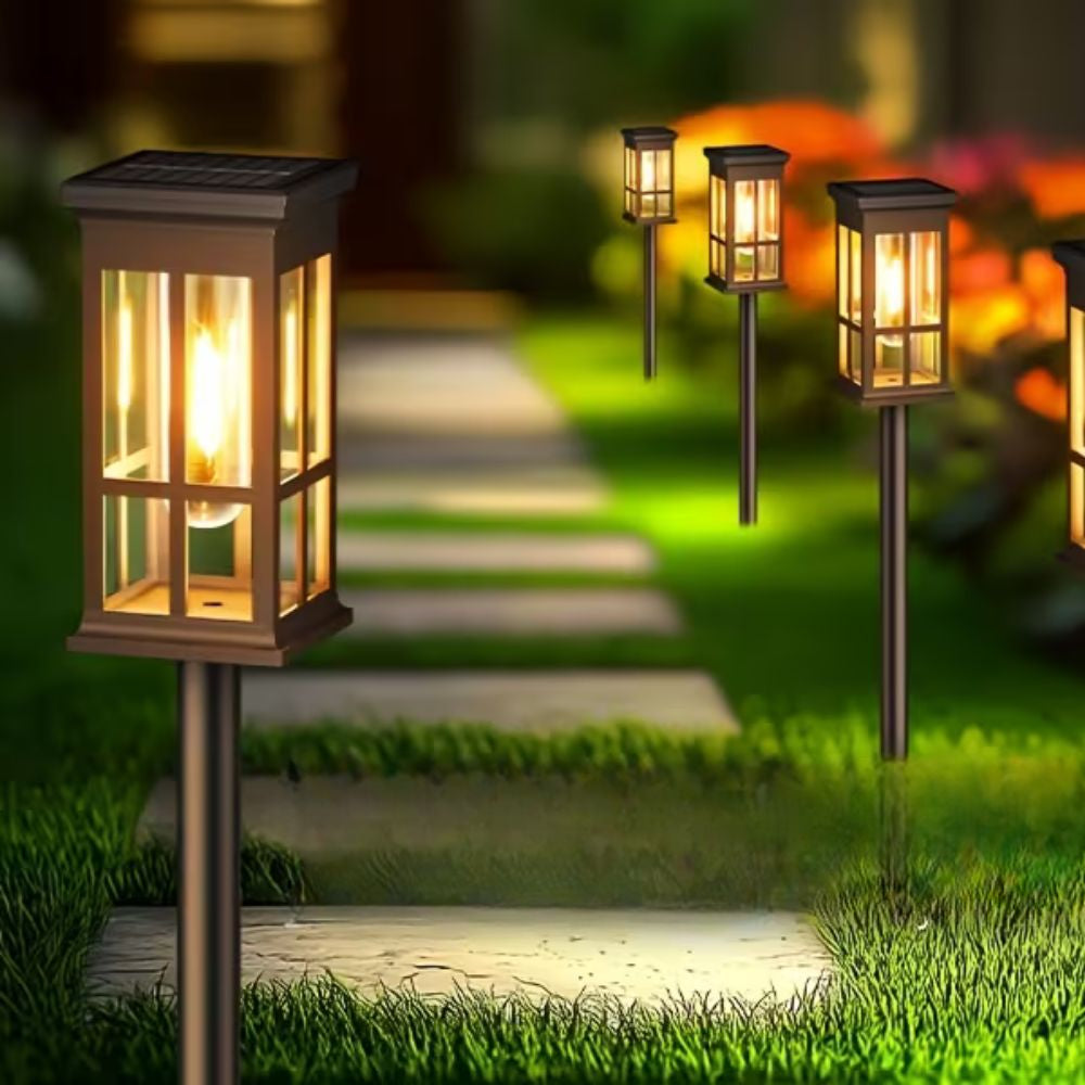 Outdoor Solar Garden Lights – Energy Saving Pathway Lamps for Patio & Lawn