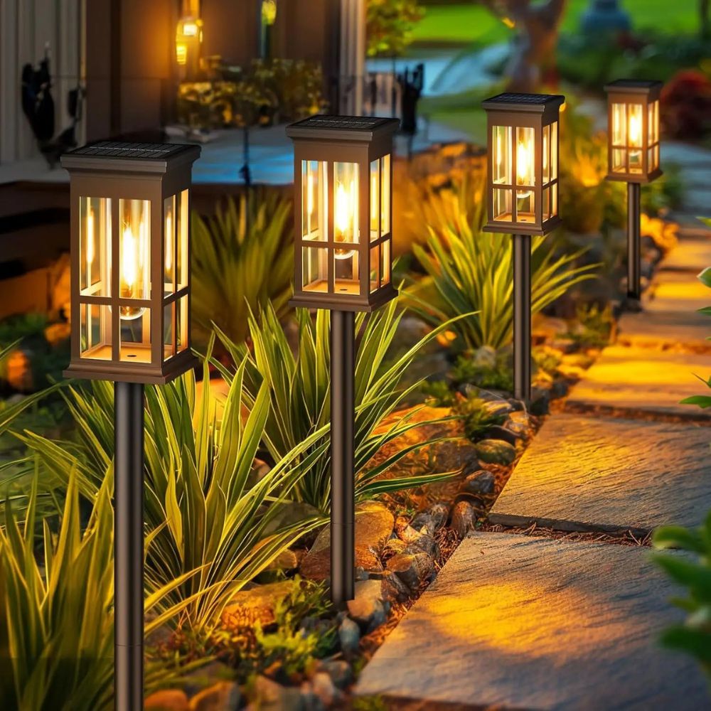 Outdoor Solar Garden Lights – Energy Saving Pathway Lamps for Patio & Lawn