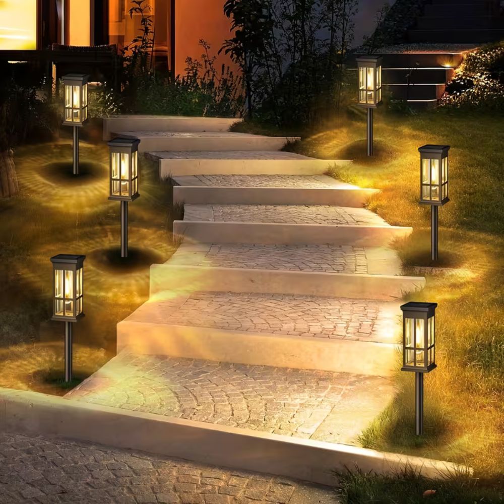 Outdoor Solar Garden Lights – Energy Saving Pathway Lamps for Patio & Lawn