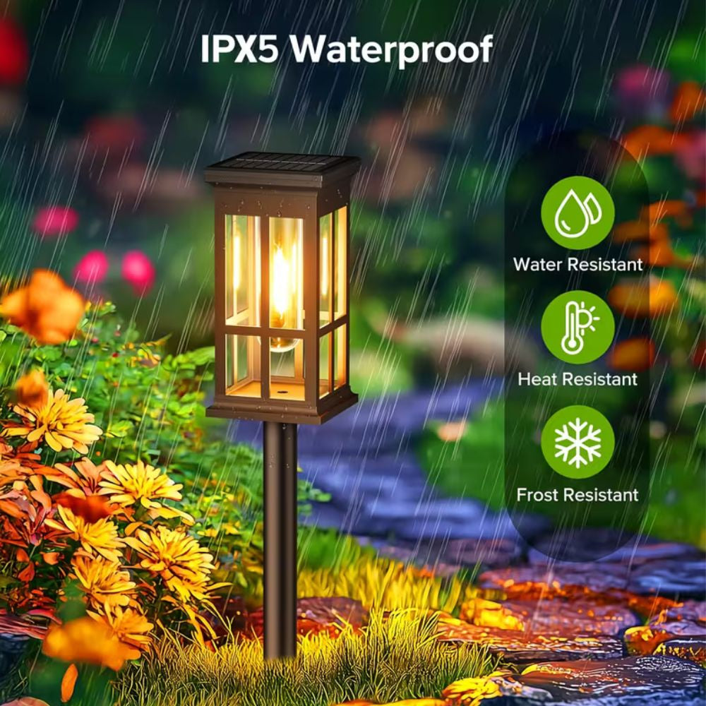 Outdoor Solar Garden Lights – Energy Saving Pathway Lamps for Patio & Lawn