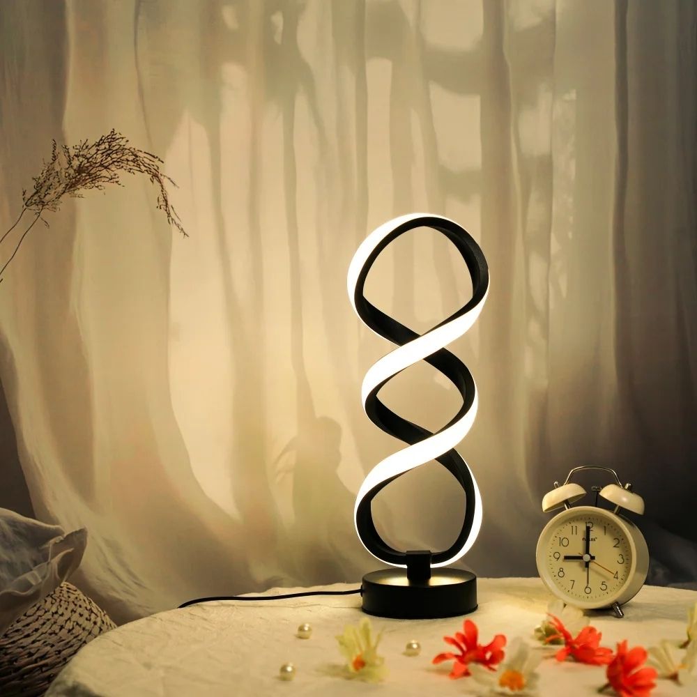 USB Rechargeable LED Desk Lamp – Modern Design with Dimmable Three-Color Lighting