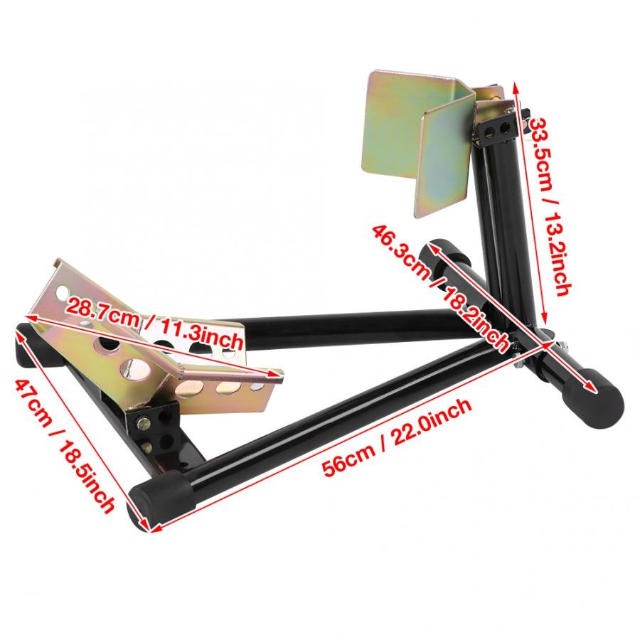 Heavy Duty Motorcycle Wheel Chock Stand image 6