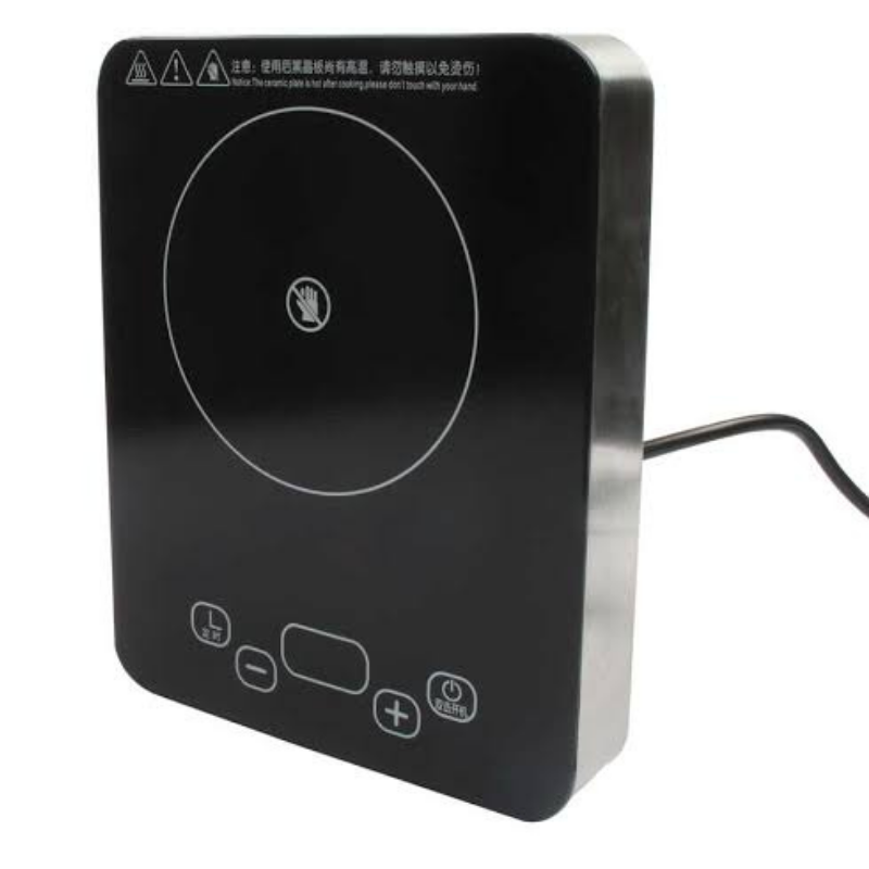 Portable Small Electric Induction Cooker With Single Burner 9.8in image 3