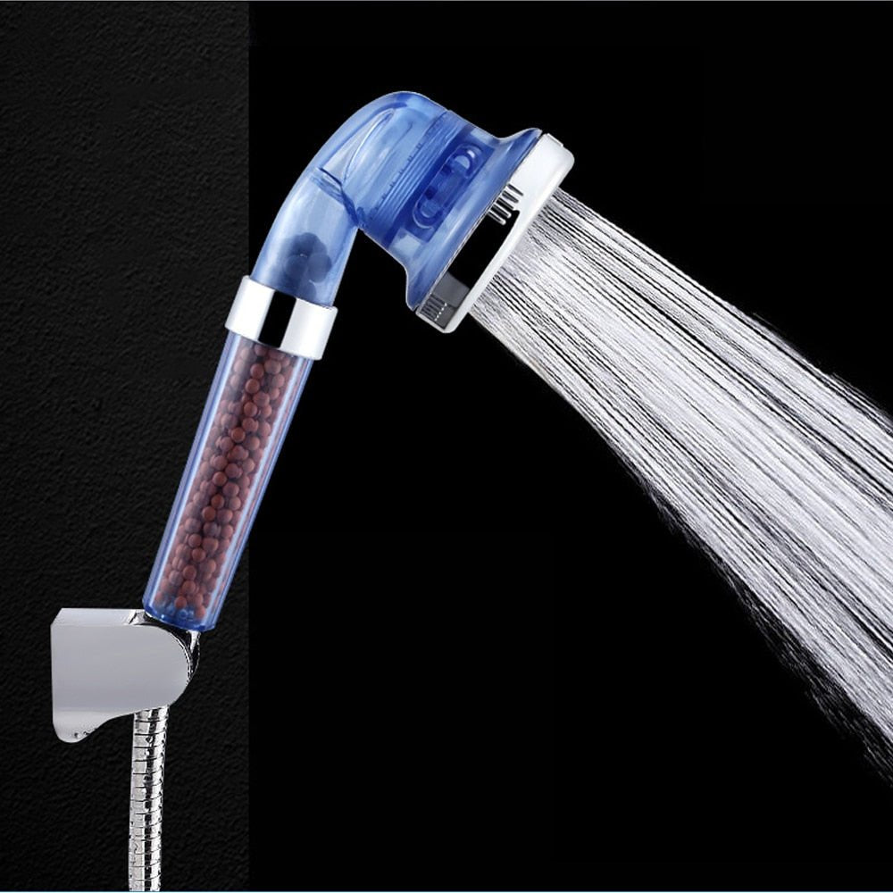 Handheld High Pressure Shower Head Water Filtering Massage Shower image 0