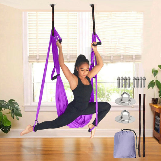 Flexible Aerial Silk Yoga Hammock Swing image 0