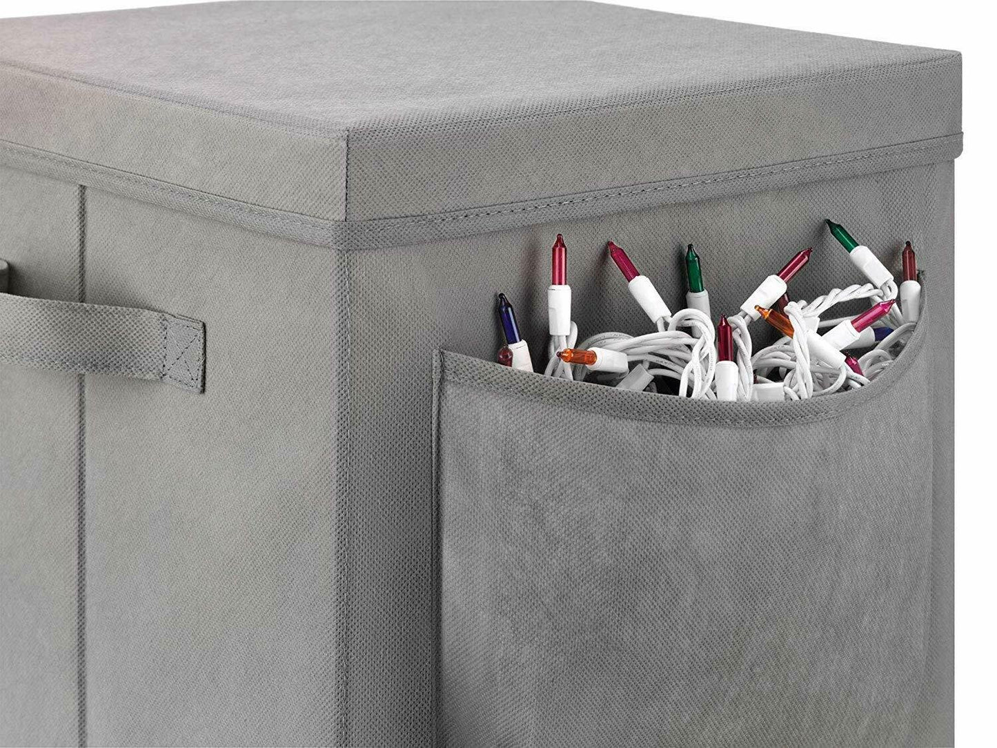 Large Christmas Ornament Storage Container Box 12" image 2