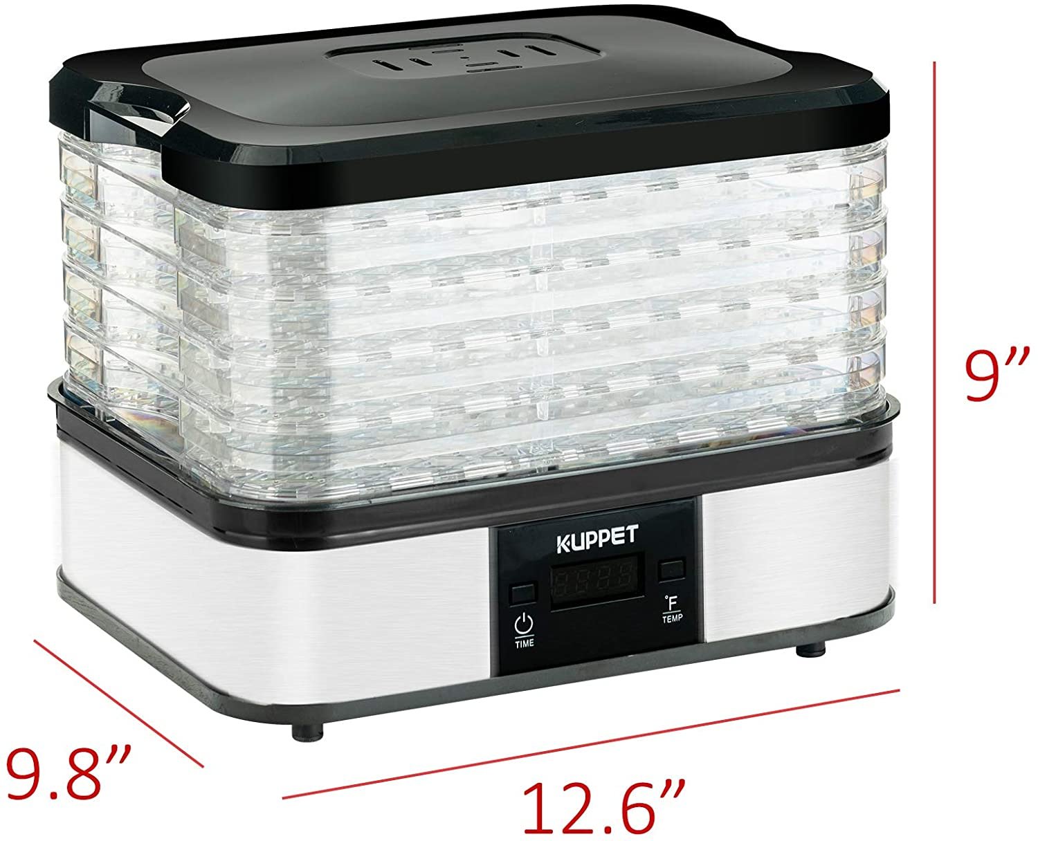 Large Electric Food Dehydrator Machine - 7 Tray image 3