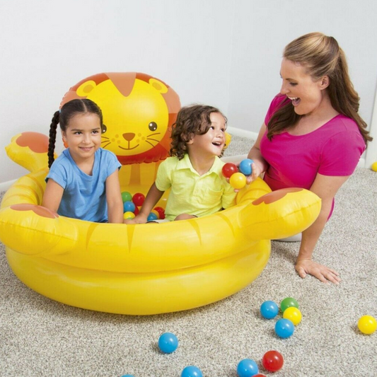 Kids Inflatable Indoor Ball Pit With 50 Balls image 0