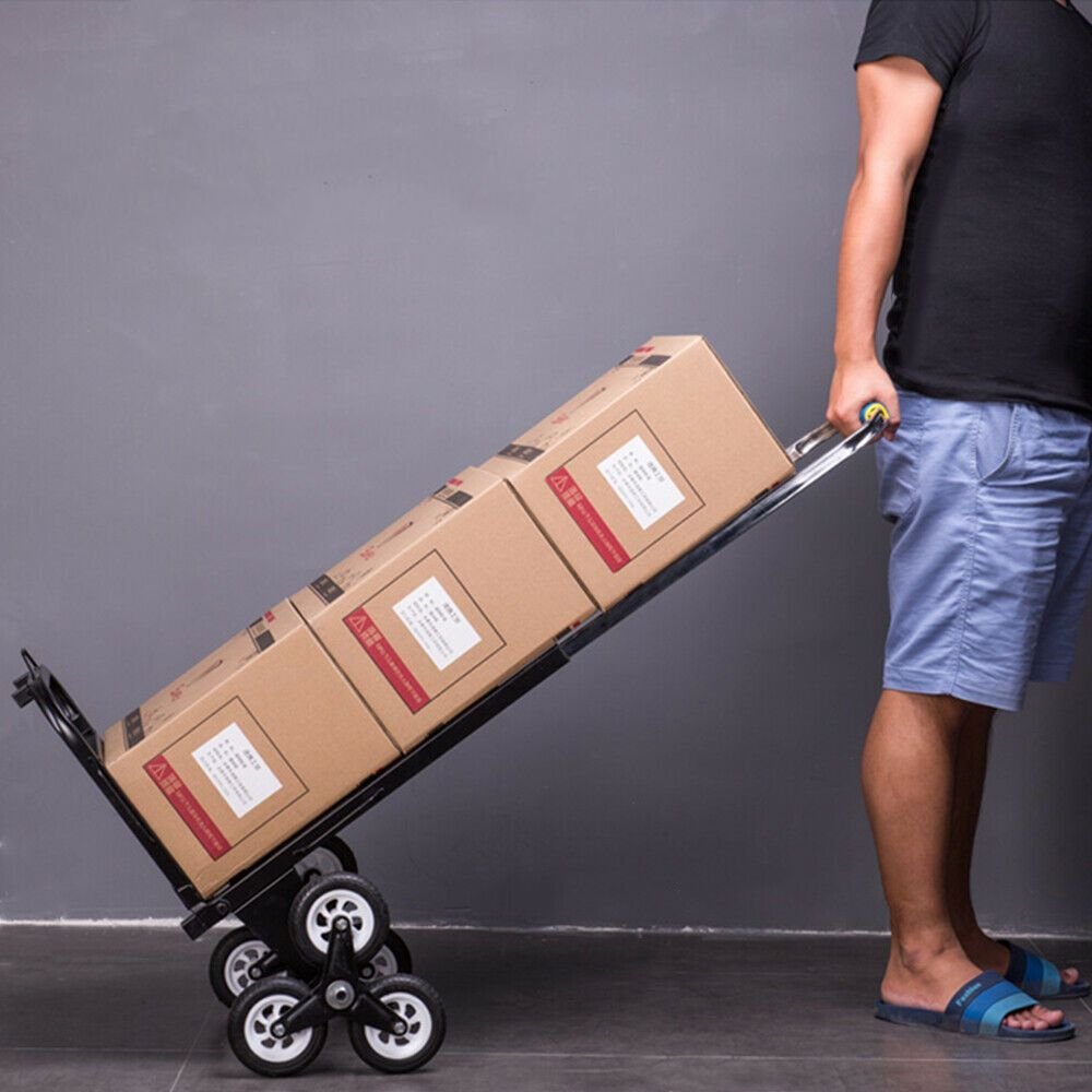 Heavy Duty Convertible Stair Climbing Hand Truck Cart Dolly image 0