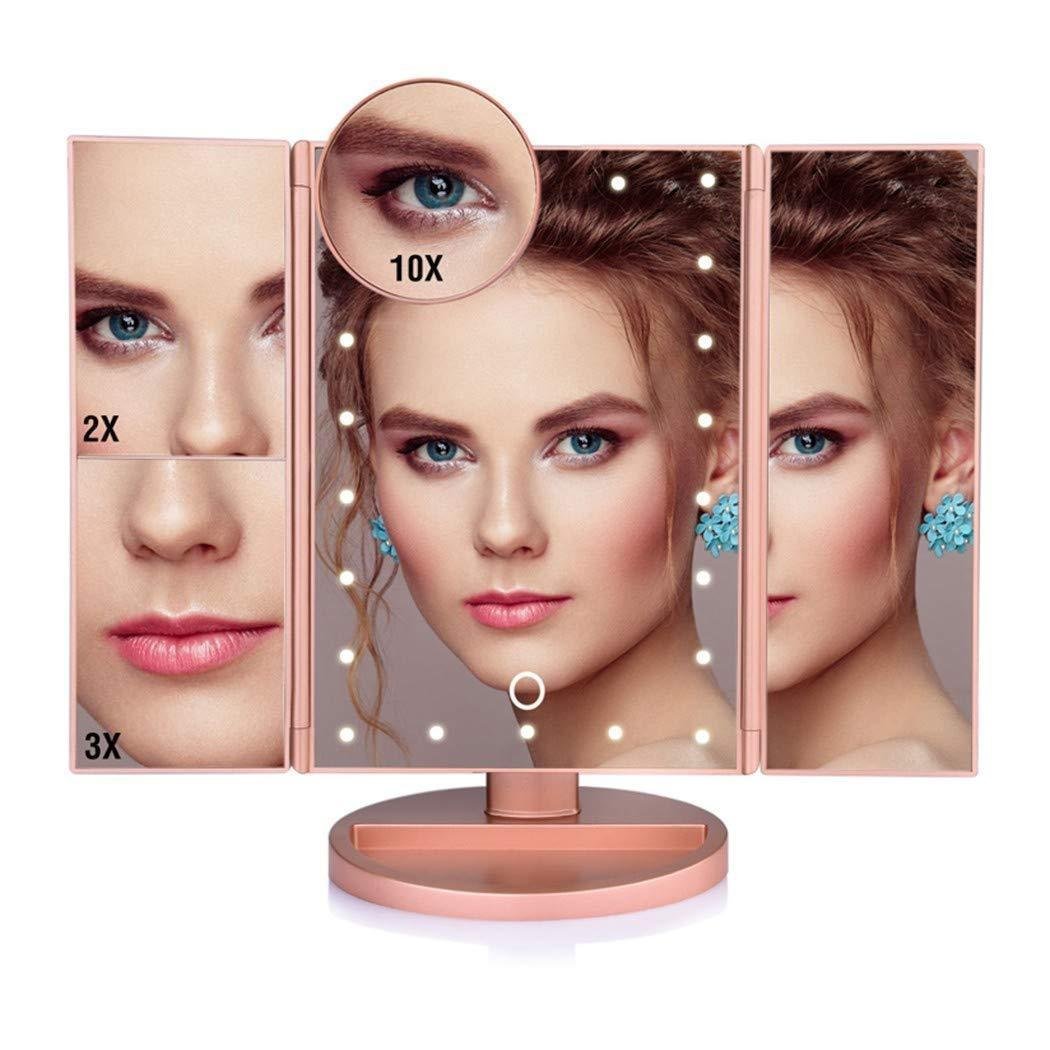 Lighted Makeup Mirror Smart Vanity Mirror With Lights 10X Magnifying image 8