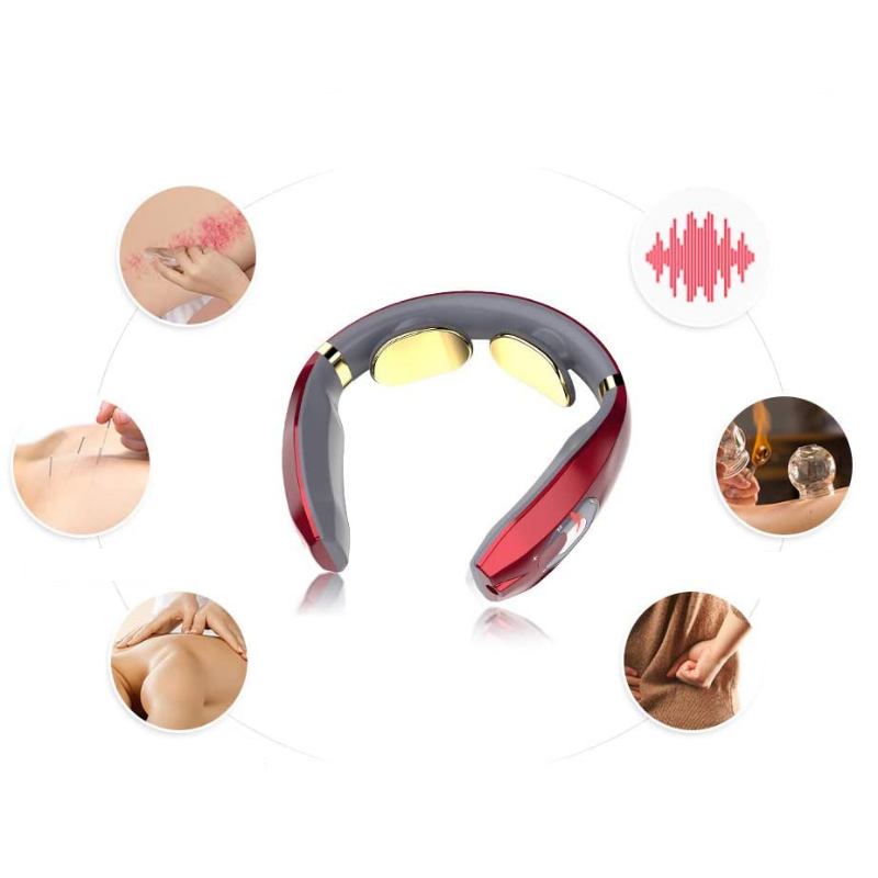 Premium Heated Stiff Neck Cervical Massager image 2