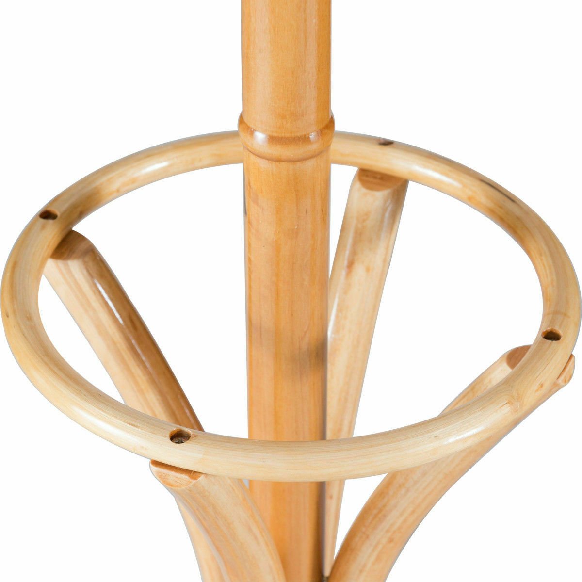 Premium Free Standing Modern Entryway Coat Tree Hanger Rack Stand image 4