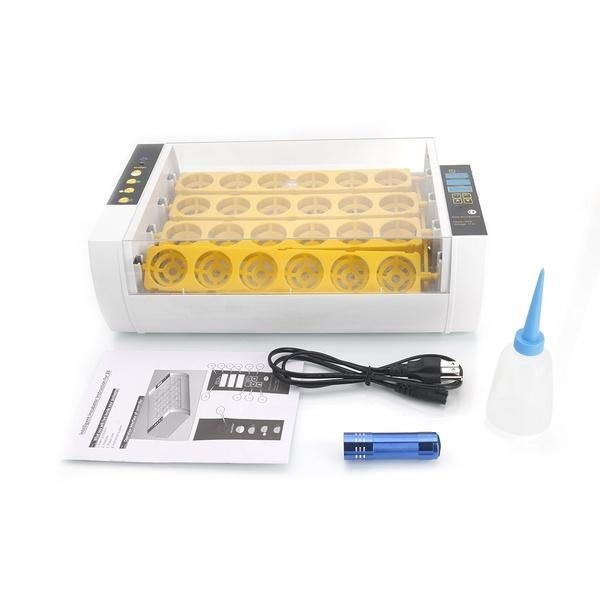 Premium Egg Incubator Automatic Chicken Quail Egg Hatcher 24 Eggs image 3