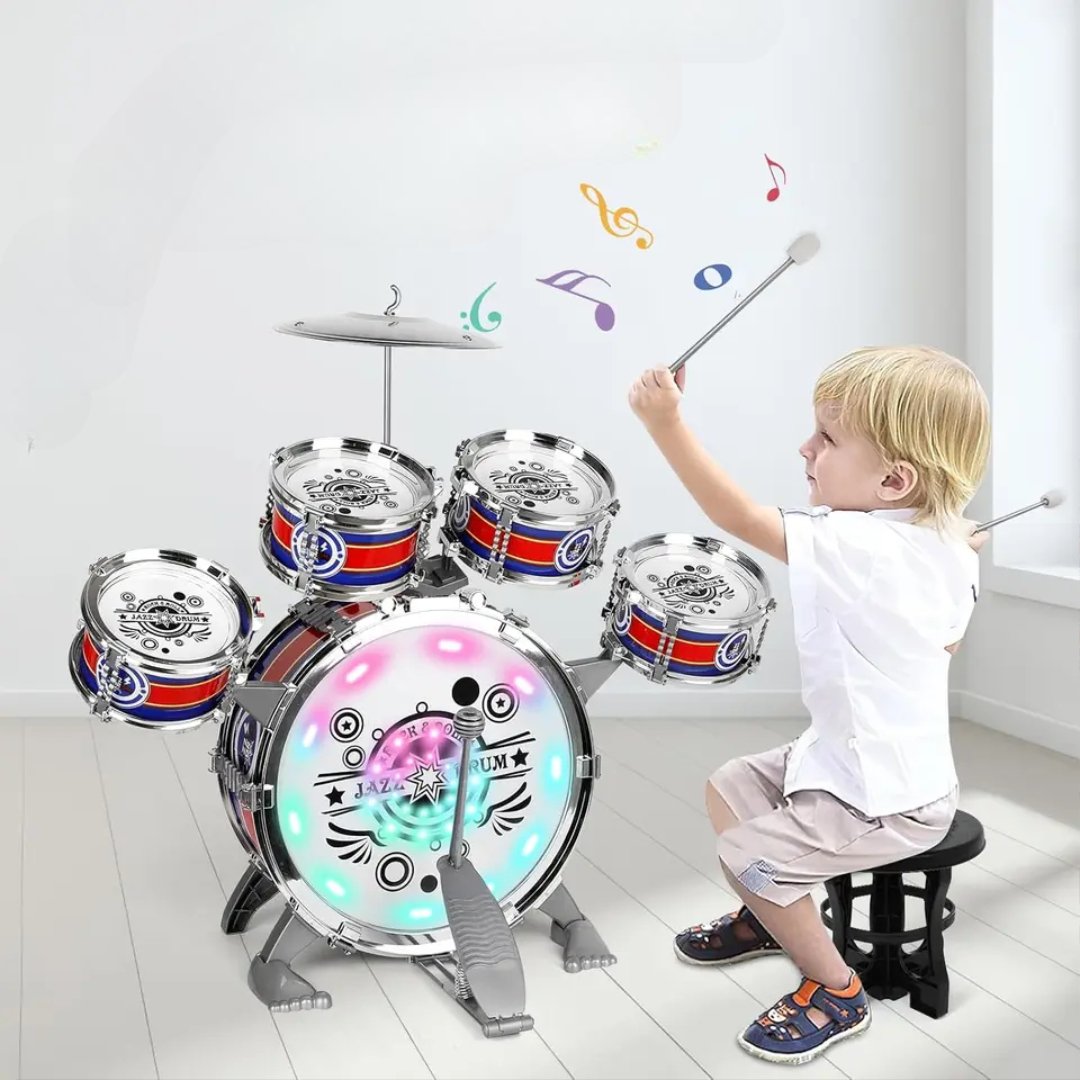 Ultimate Kids Junior Drum Kit Set image 0