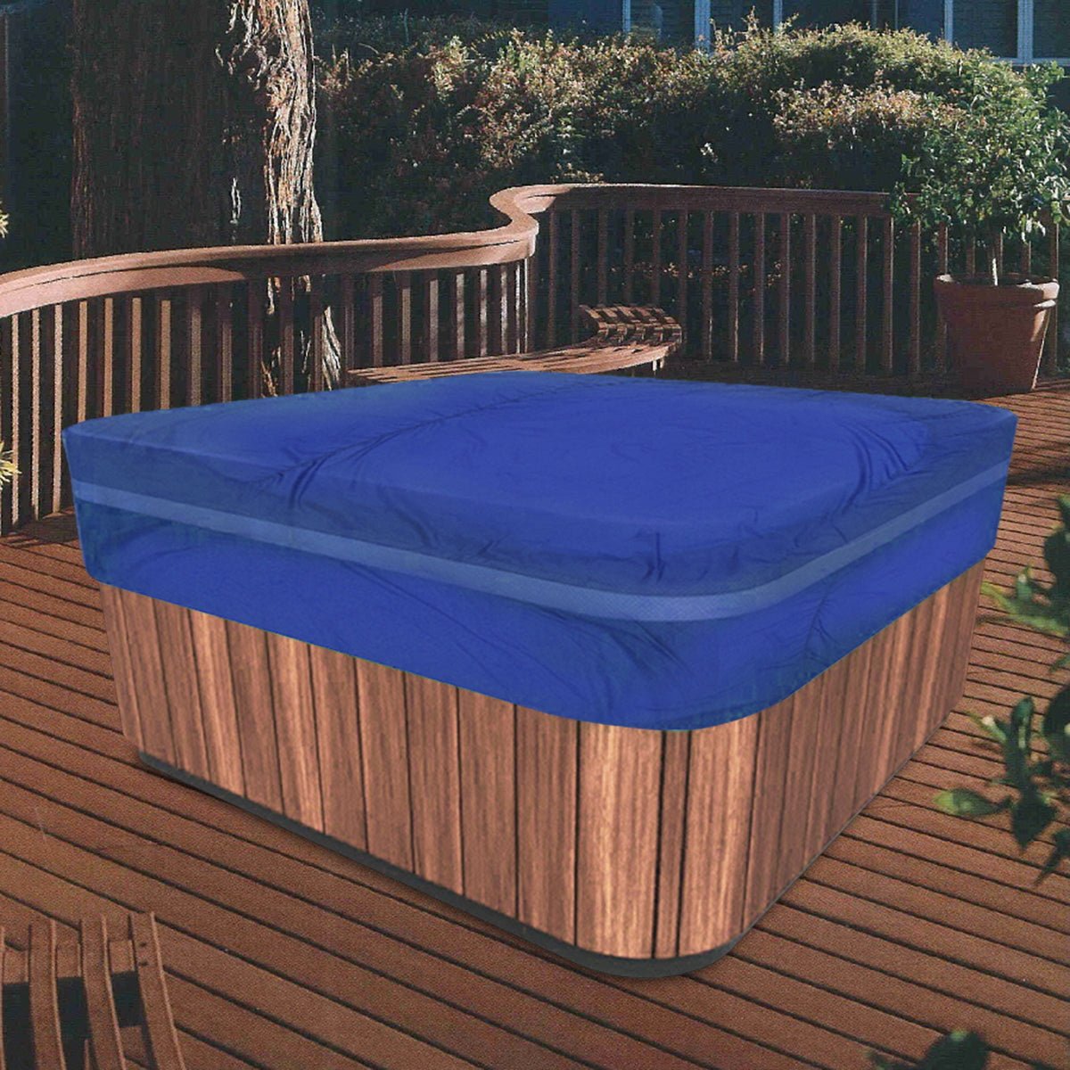 Waterproof Hot Tub Jacuzzi Swim Spa Cover image 0
