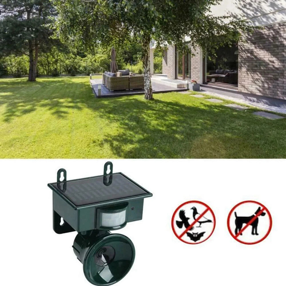 Premium Motion Sensor Bird Repeller & Scarer image 1