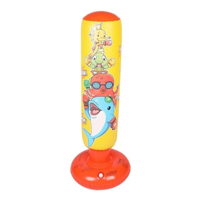Kids Heavy Duty Standing Inflatable Punching Bag image 1