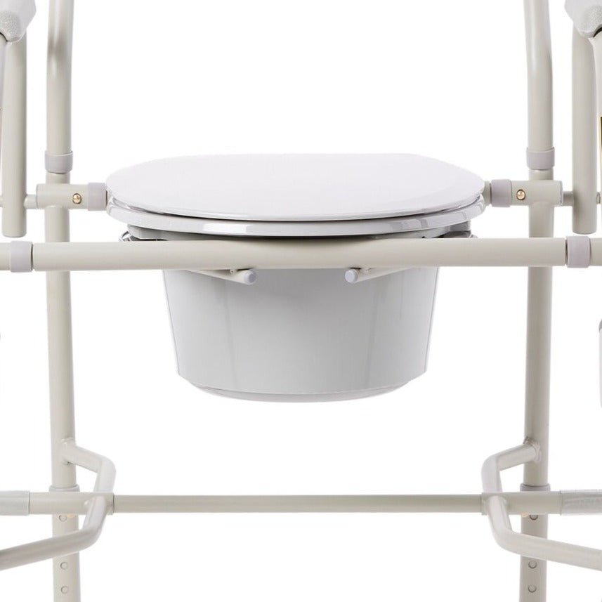 Drop Arm 3 In 1 Bedside Over Toilet Commode image 3