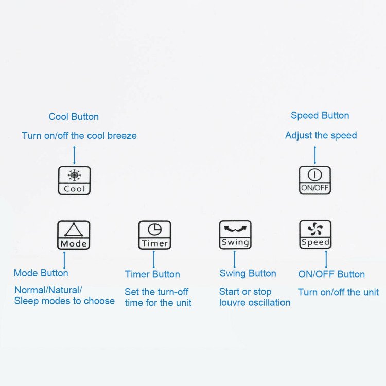 Best Portable Air Conditioner Stand Up Room Cooler Indoor AC Unit image 8