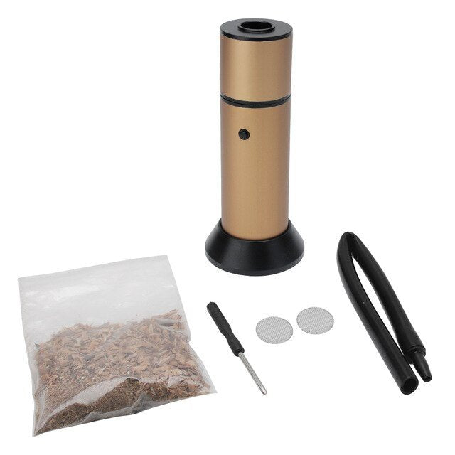 Portable Hand Held Electric Meat Smoker Generator - Brown image