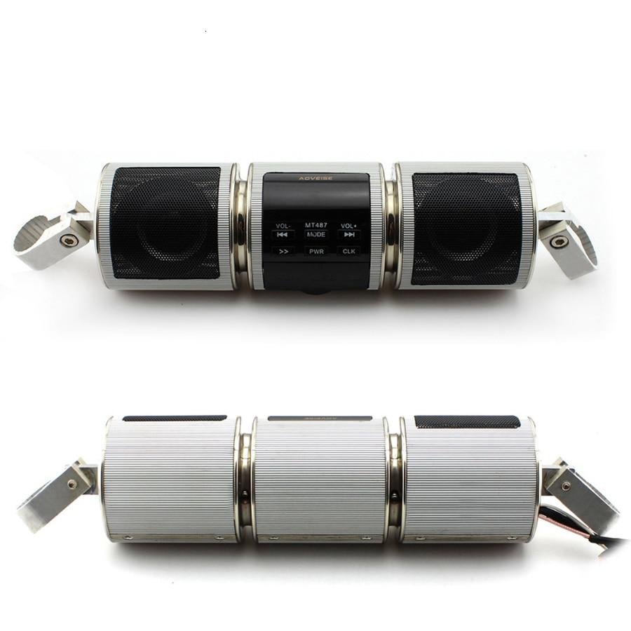 Premium Bluetooth Motorcycle Handlebar Speaker Stereo System image 6