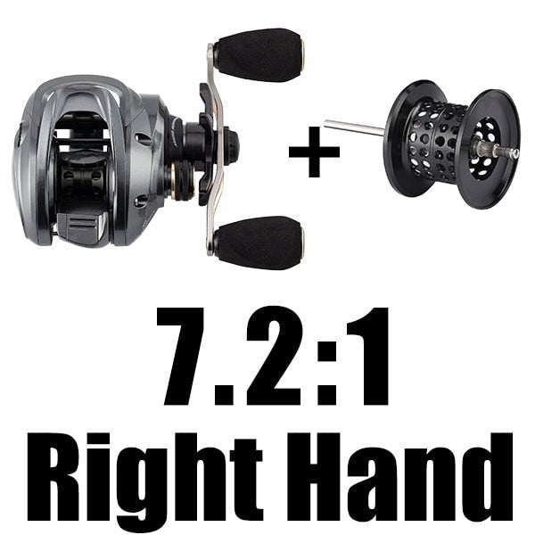 Premium Baitcaster Fisher Reel - Silver image 6