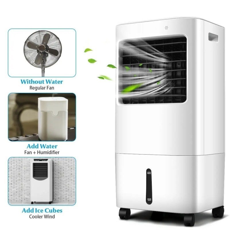 Evaporative Portable Air Cooler Fan with Remote Control image 2