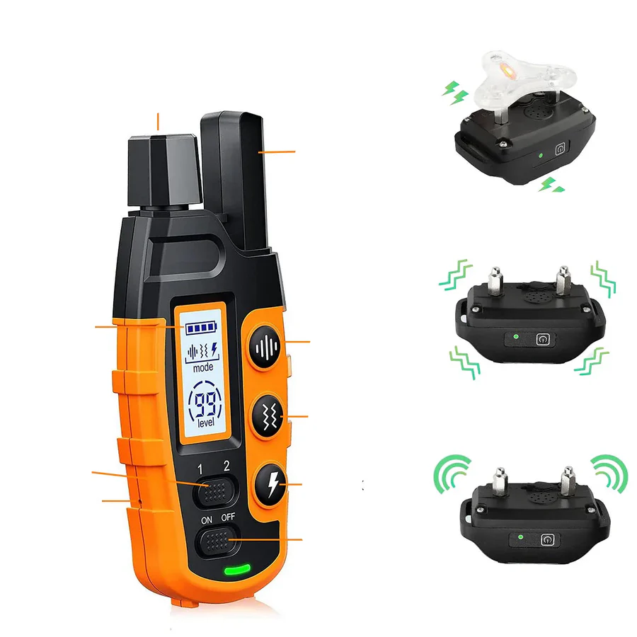 Premium 1000m Dog Training Collar with Remote image 5