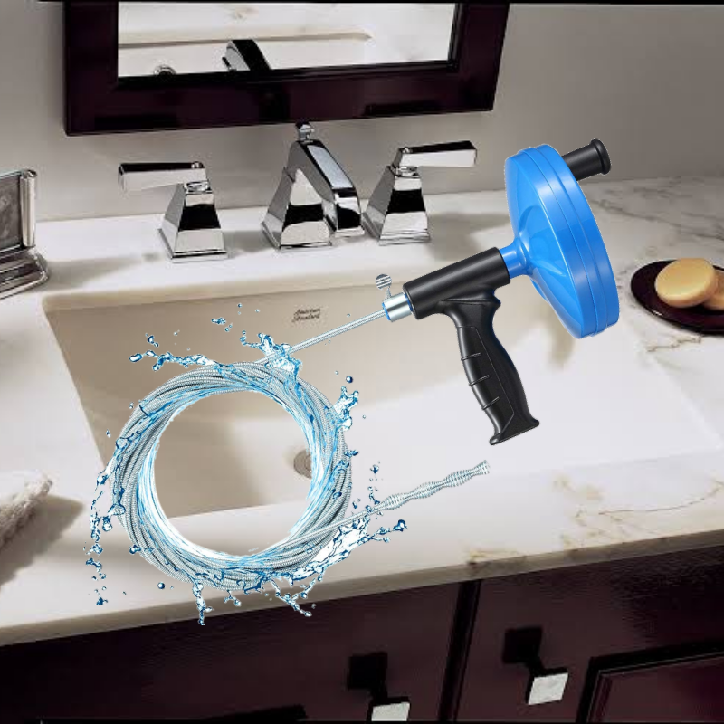 Long Plumbing Drain Cleaner Toilet Auger Snake 25FT image 4