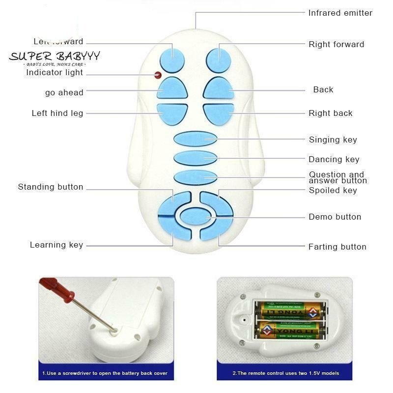 Robot Dog Toy Best Remote Control Puppy Pet For Kids image 8