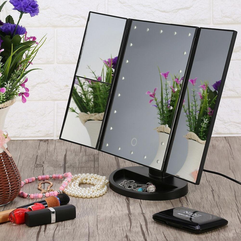 Lighted Makeup Mirror Smart Vanity Mirror With Lights 10X Magnifying image 14