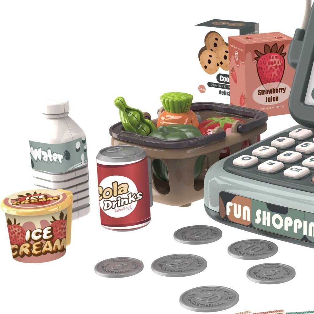 Smart Kids Cash Register Play Toy With Scanner image 1