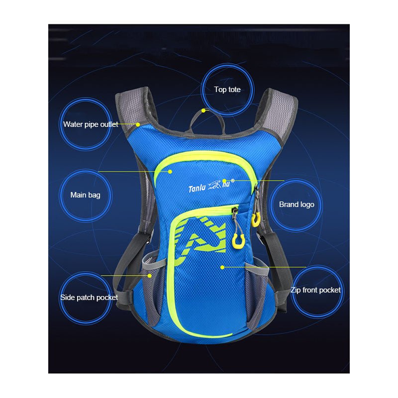 2.0L Water Hydration Backpack Bladder Bottle image 2