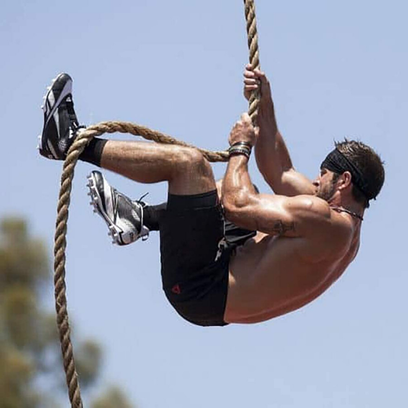 Rugged Crossfit Tree Climbing Knotted Rope image 3
