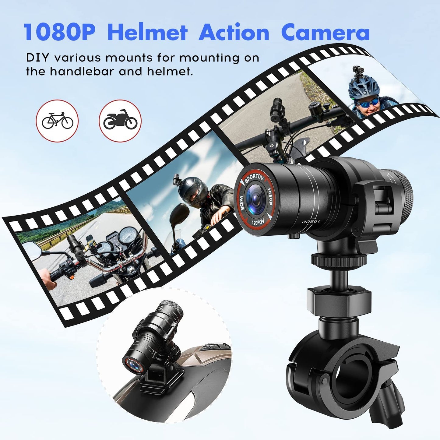 Helmet Mounted Camera For Motorcycles image 5