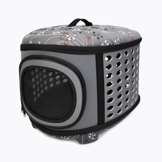 Small Cat / Dog Travel Carrier Bag - Grey, XS image