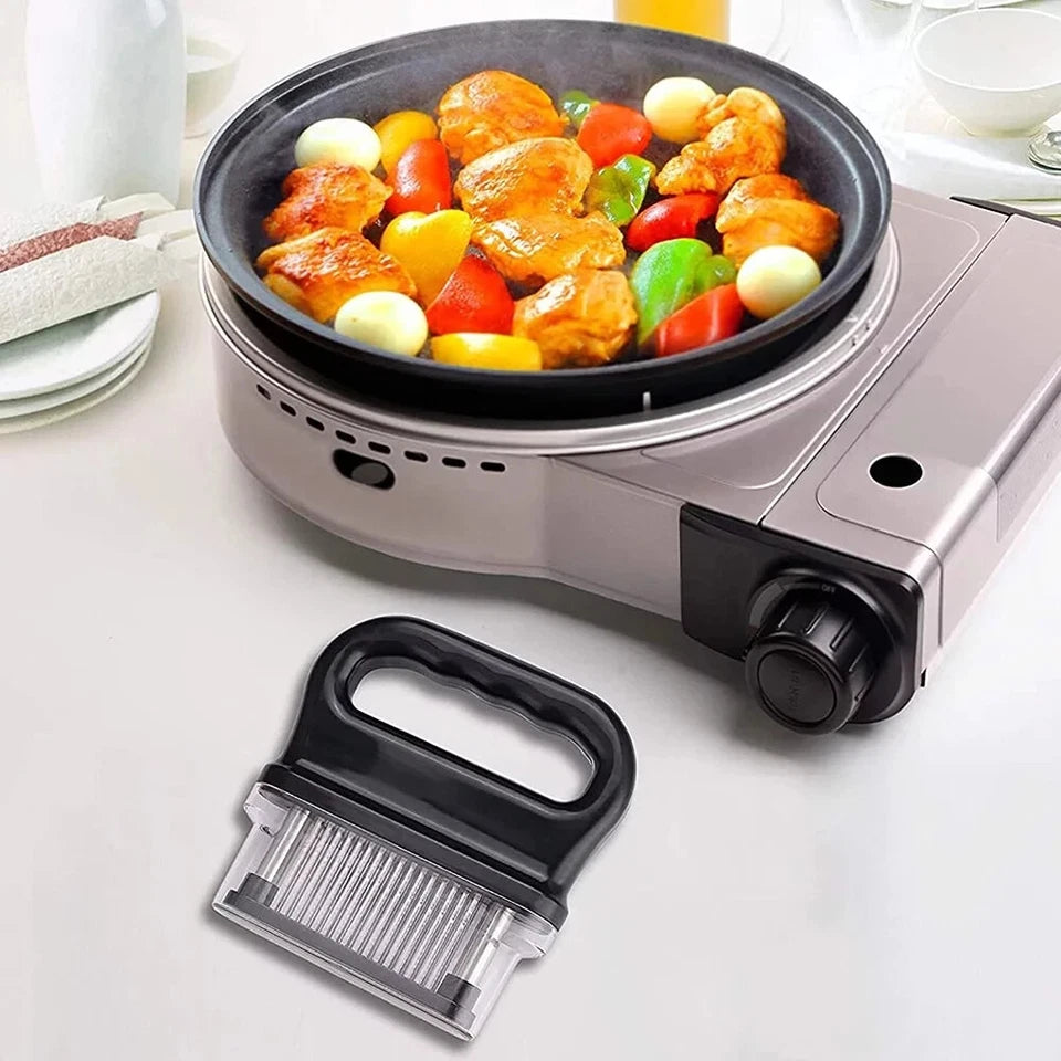 Stainless Steel Meat Tenderizer 48 Blades image 2