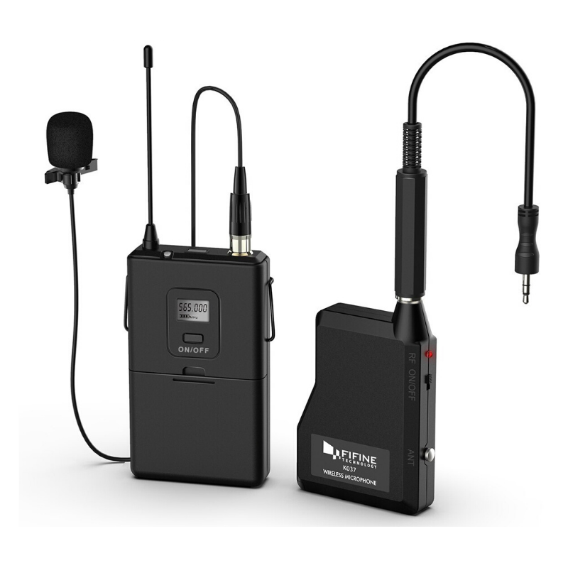 Wireless Lavalier Lapel Microphone System image 2