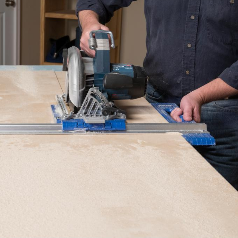 Heavy Duty Circular Table Saw Guide Rail Track image 3