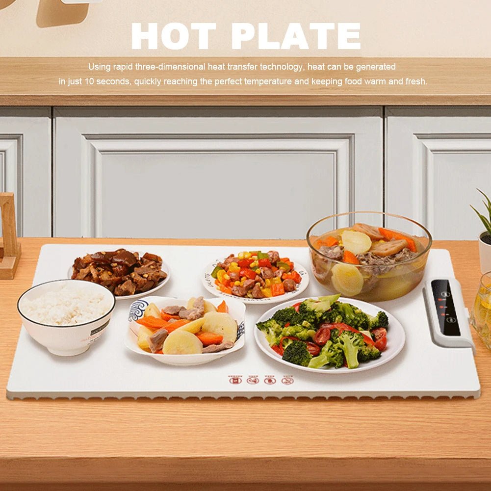Electric Warming Tray – Adjustable Food Warmer image 1