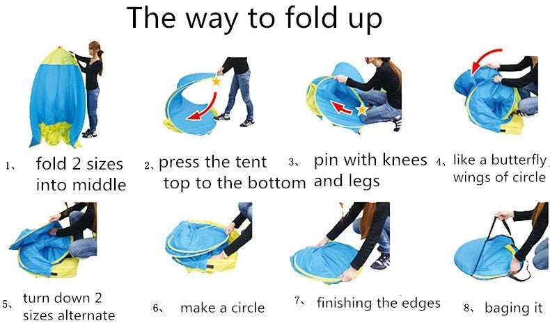 Premium Pop Up Sunshade Beach Canopy Tent Shelter image 5