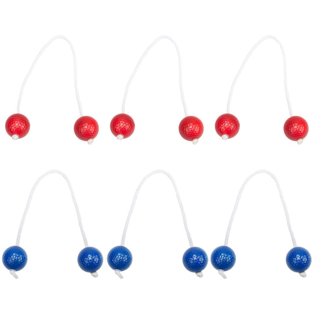 Premium Wooden Ladder Ball Golf Toss Game Set image 5