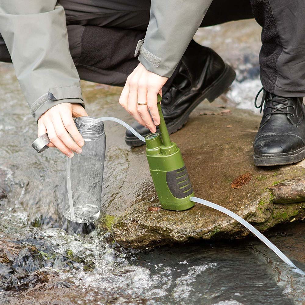 Portable Compact Outdoor Camping / Backpacking Water Filter image 1