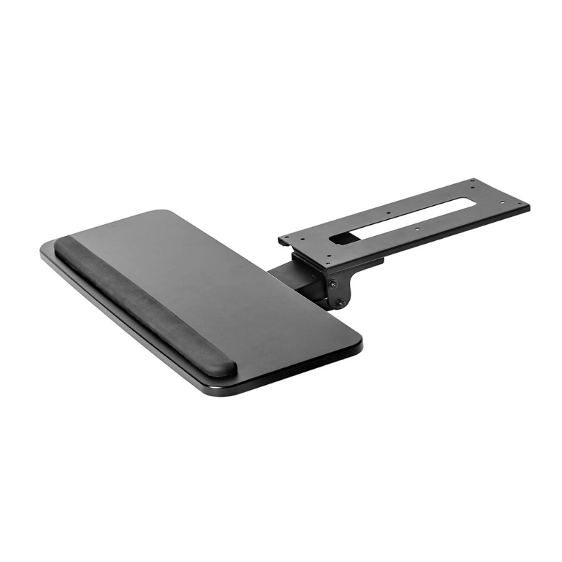 Premium Adjustable Under Desk Clamp On Keyboard Drawer Tray image 6