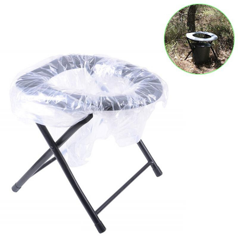 Portable Camping Toilet Seat Porta Potty image 0